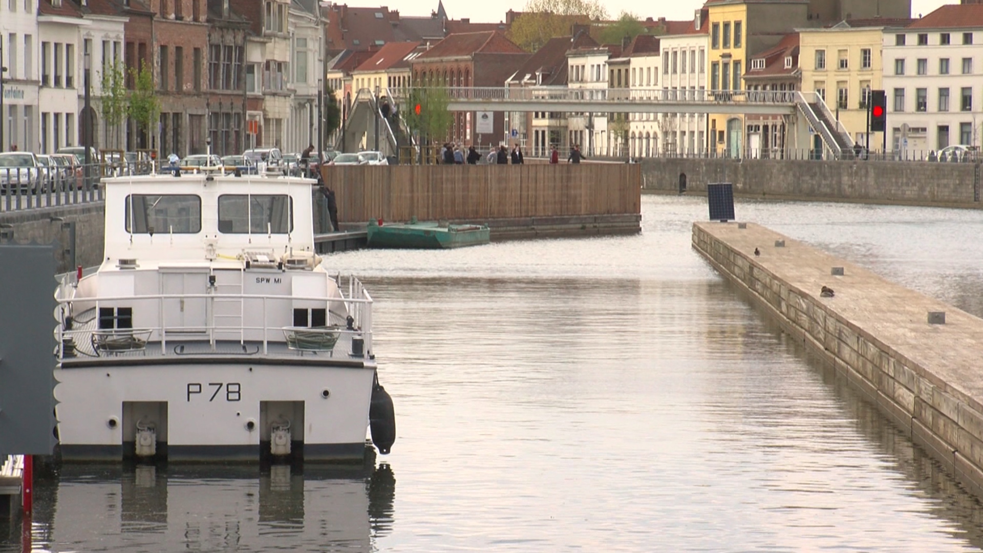 Un cadavre repêché dans l'Escaut près de la halte nautique à Tournai