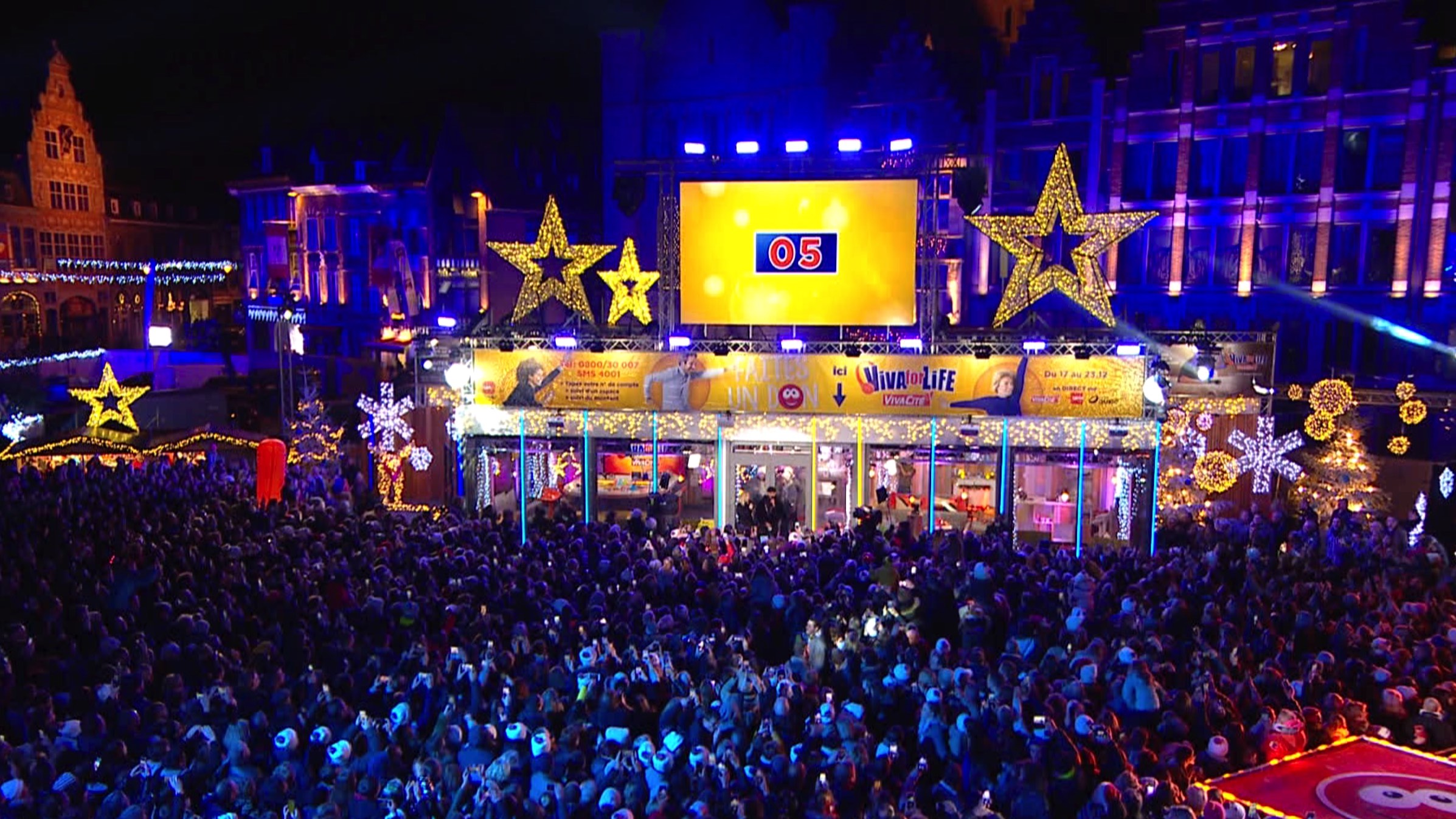 Viva for life de retour sur la Grand-place de Tournai du 17 au 23 décembre