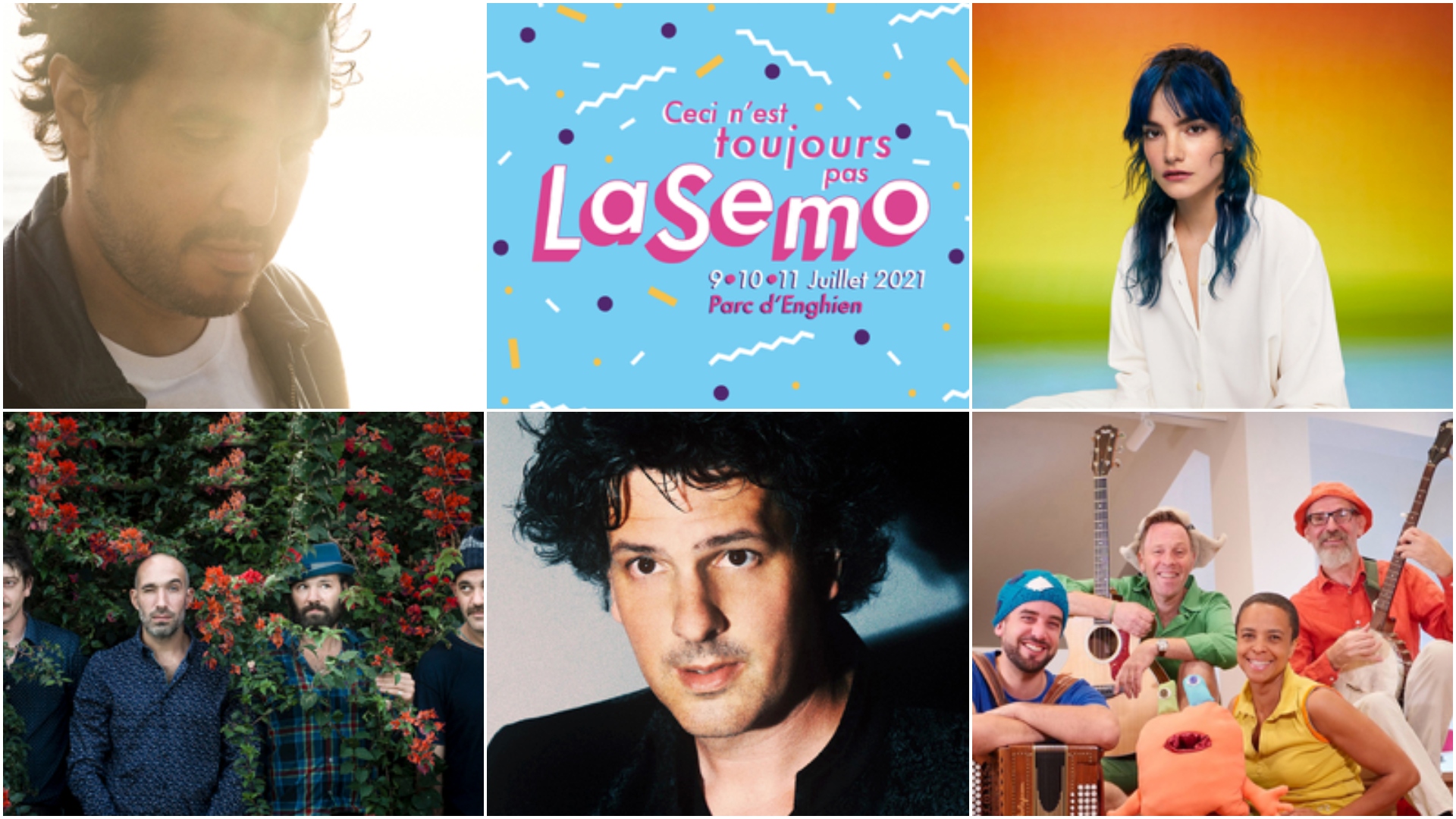 «Ceci n'est toujours pas LaSemo» : Saule, Claire Laffut, Kid Francescoli, La Rue Ketanou et Les Déménageurs se produiront à Enghien