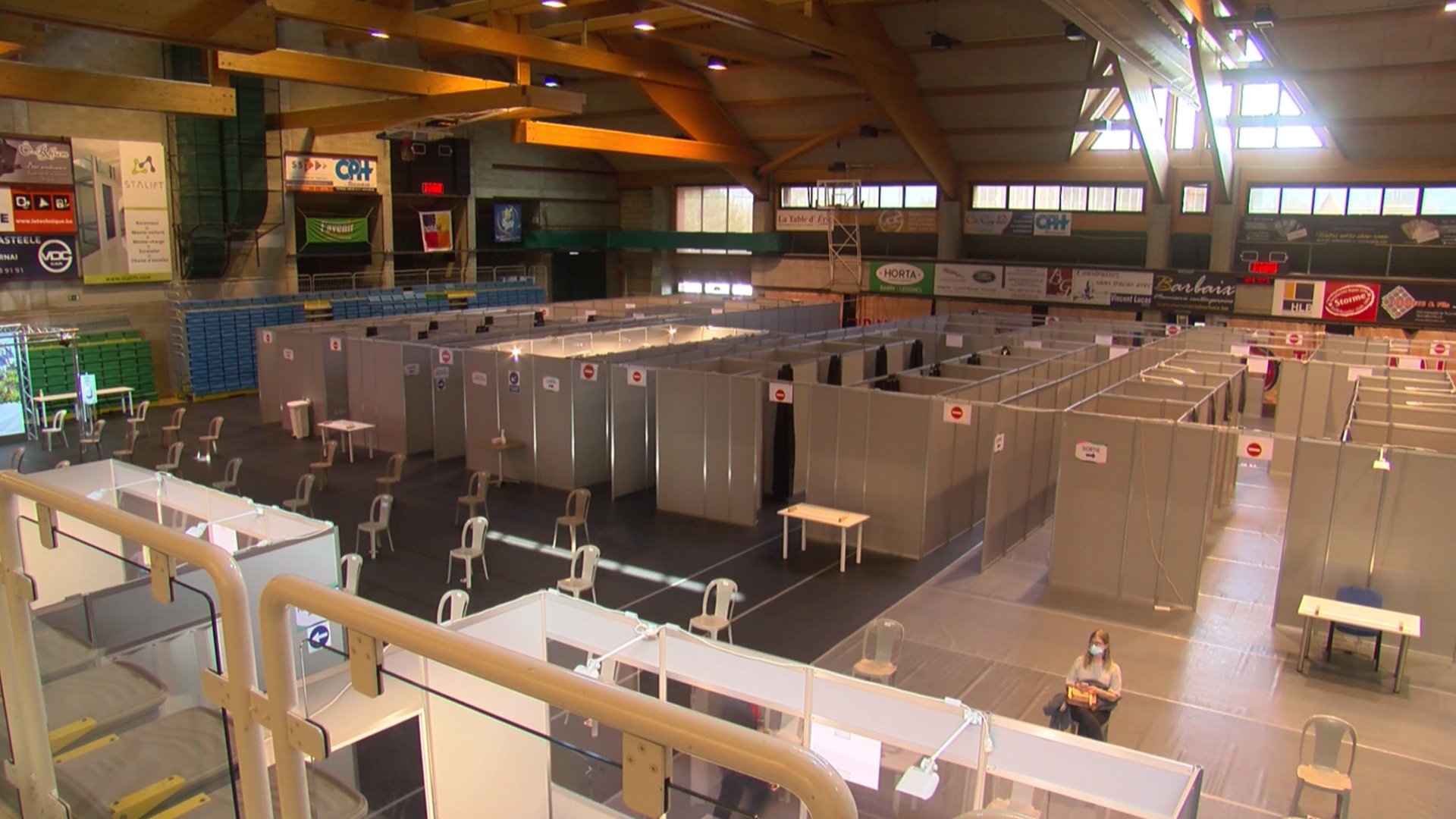 Tournai : des journées portes ouvertes organisées au centre de vaccination