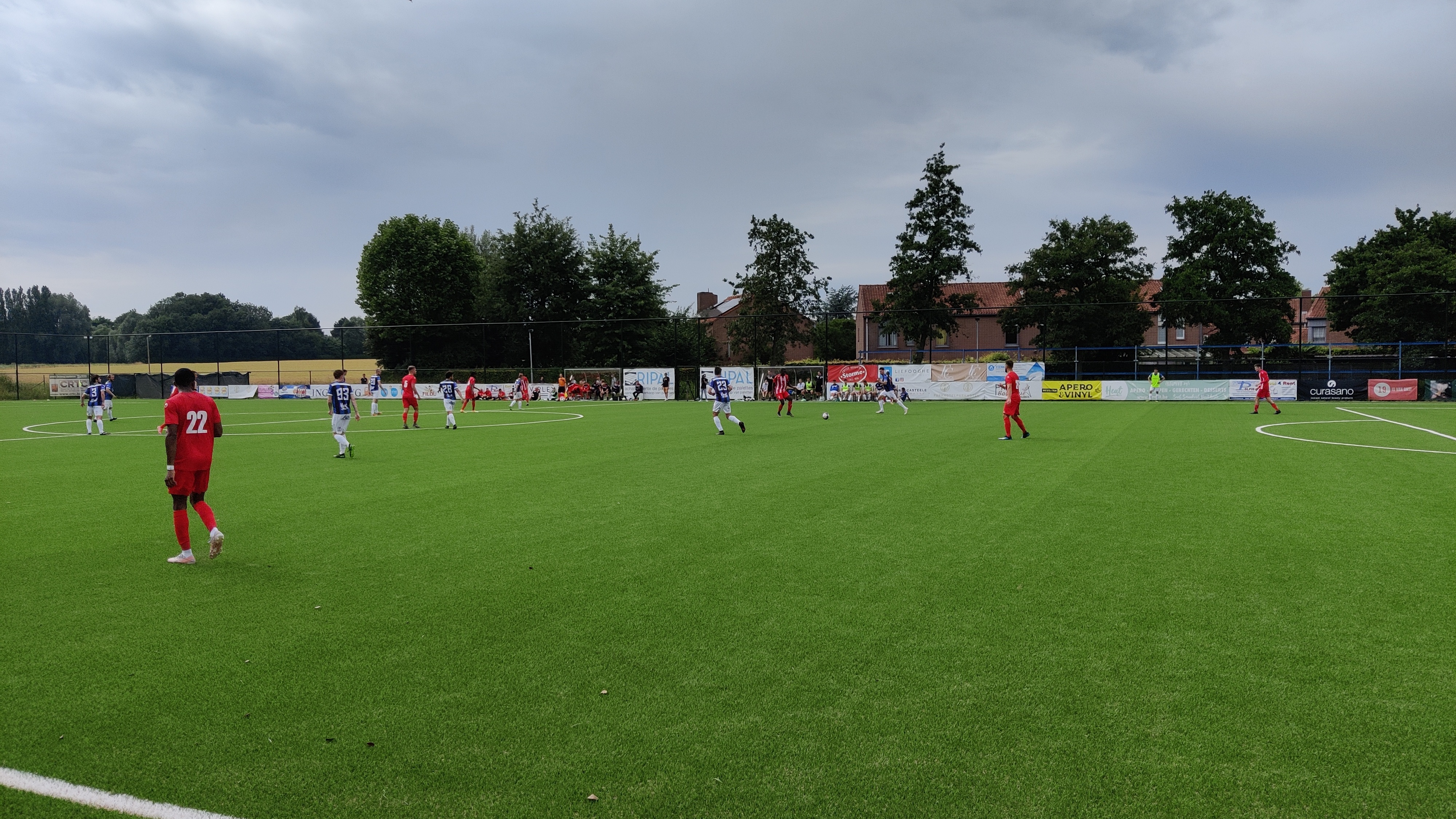 L'Excel Mouscron débute sa préparation avec un succès à Aalbeke