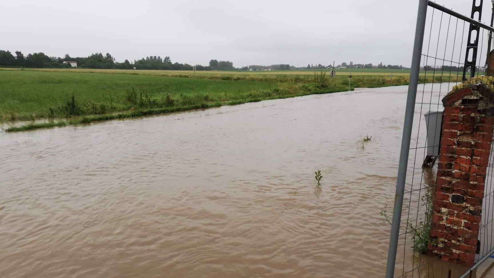 Ladeuze/Huissignies : plusieurs voiries fermées à la circulation suite aux inondations