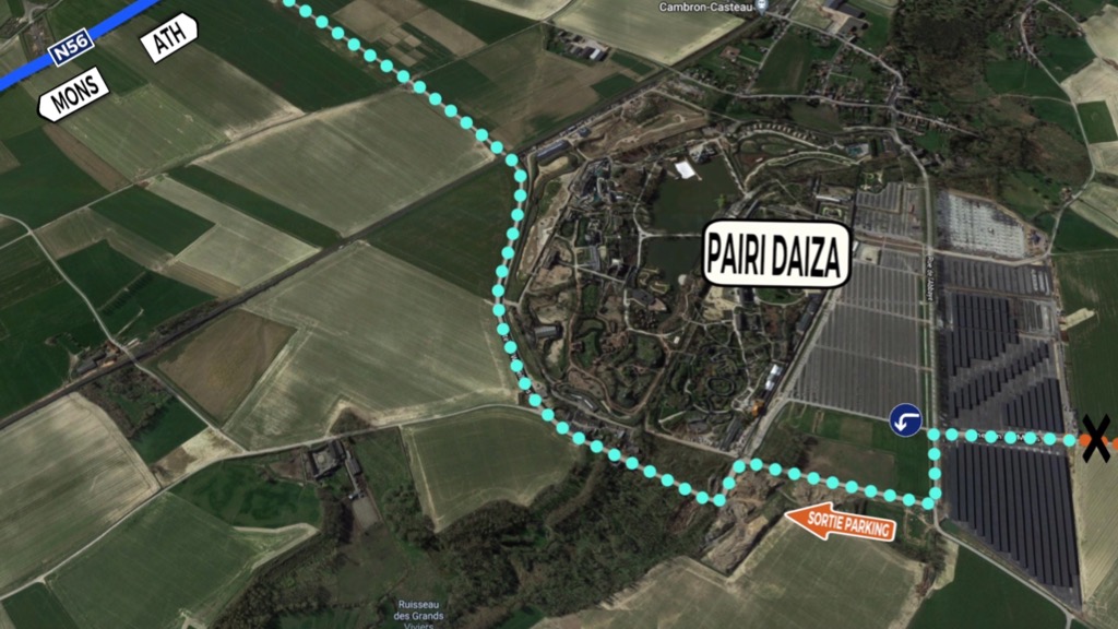 Modification de circulation autour de Pairi Daiza : le bourgmestre de Brugelette, André Desmarlières, s’indigne de la réaction de Bruno Lefèbvre, bourgmestre d’Ath