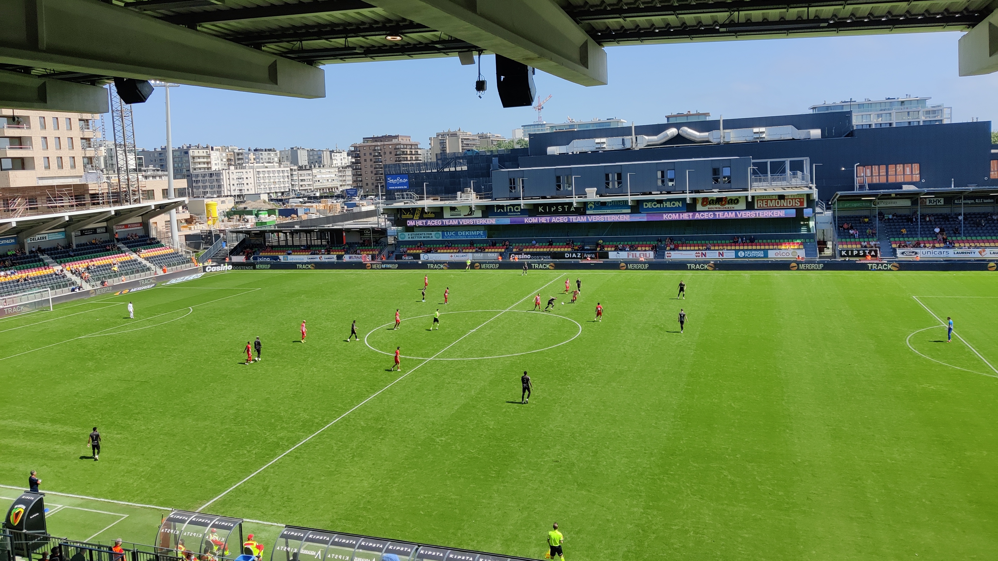 L'Excel Mouscron partage l'enjeu contre Ostende pour son troisième match de préparation