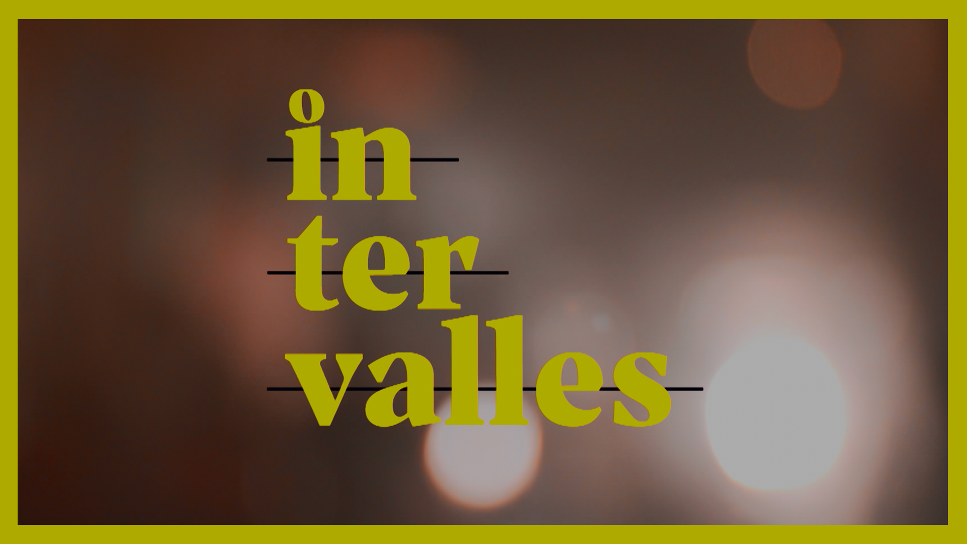 Intervalles