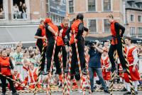 Fêtes de Wallonie : Combat de l'échasse de diamant